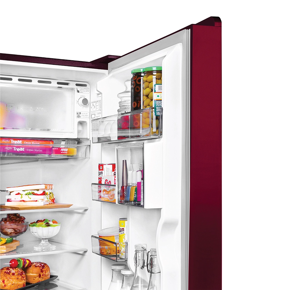 Haier 190L 5 Star Direct Cool Single Door Refrigerator with Toughened Glass Shelf - HRD-2105PRD-P